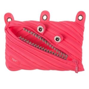 NWT Zip it monster pencil case